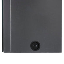 Lade das Bild in den Galerie-Viewer, LED-Spiegelschrank fürs Bad Glänzend Grau 62x14x60 cm
