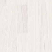 Lade das Bild in den Galerie-Viewer, Beistellschrank Weiß 60x36x84 cm Massivholz Kiefer
