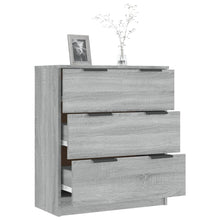 Lade das Bild in den Galerie-Viewer, Sideboard Grau Sonoma 60x30x70 cm Holzwerkstoff
