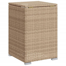 Lade das Bild in den Galerie-Viewer, Propan-Tank-Verstecktisch Beige 40x40x60 cm Poly Rattan
