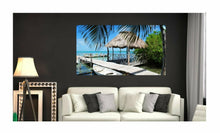 Lade das Bild in den Galerie-Viewer, Wandbild Belize Fototapete Poster XXL Urlaub Sonne Meer Strand Himmel  WA126
