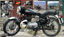 Lade das Bild in den Galerie-Viewer, Wandbild Royal Enfield Fototapete Poster Motorrad Klassiker Alt England wa391LI
