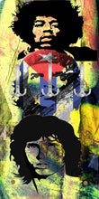 Lade das Bild in den Galerie-Viewer, Wandgaderobe Aluverbund Hendrix Che Morison Musik 100x50cm 202gab
