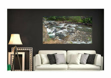 Lade das Bild in den Galerie-Viewer, Fototapete FLUSS WASSERFALL Tapete Wandtattoo Wandbild selbstklebend  WA25
