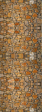 Lade das Bild in den Galerie-Viewer, Türtapete Mauer Türposter selbstklebend Stein Antik Burg Mörtel Natur 1325li
