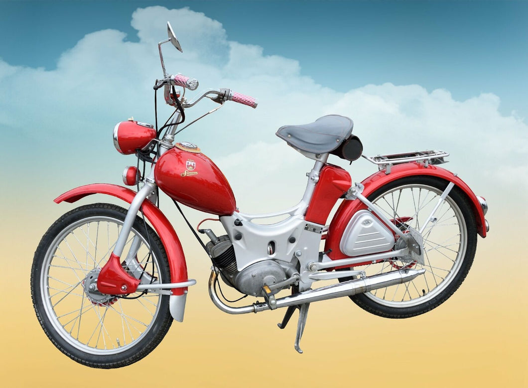 Wandbild SIMSON Fototapete Poster XXL Tapete Moped DDR Alt  WA71LI