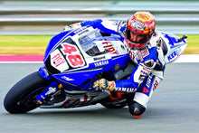 Lade das Bild in den Galerie-Viewer, Wandbild GP MOTORRAD Fototapete Poster XXL Tapete Rennen Sport Lorenzo J  WA55
