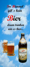 Lade das Bild in den Galerie-Viewer, Türposter Bier Spruch Werbung Türtapete Zirndorfer 909W
