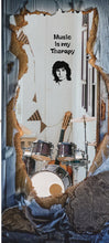 Lade das Bild in den Galerie-Viewer, Türposter Schlagzeug Music Hobby Gitarre Türtapete selbstklebend 3003
