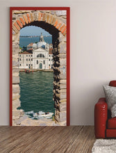 Lade das Bild in den Galerie-Viewer, Türposter 100x200cm VENEDIG Türtapete Türbild Landschaft Italien Reisen Tor Meer 721tp
