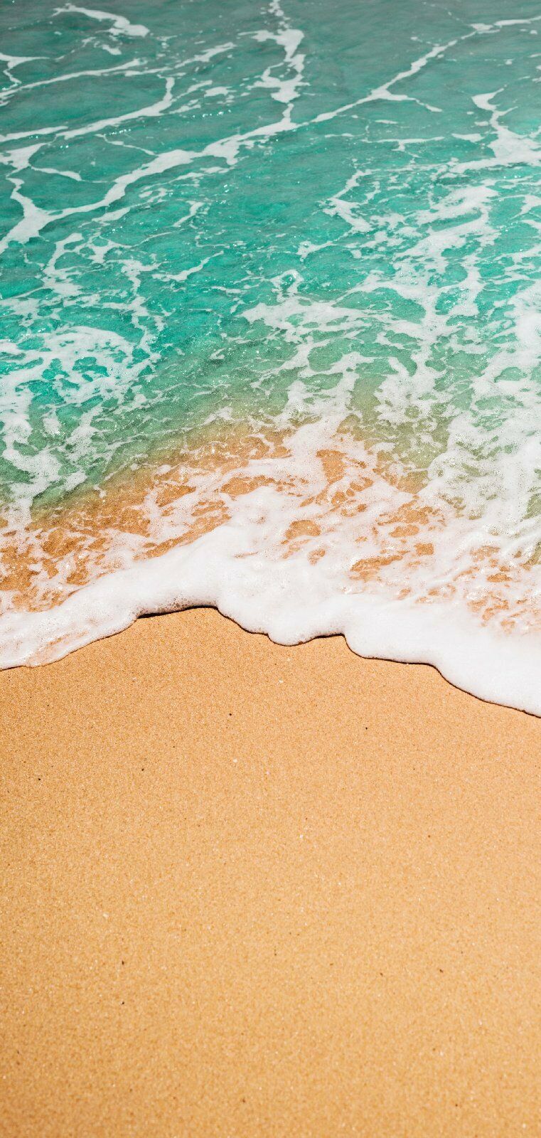 Türtapete Meer Türposter 100x200cm selbstklebend Schaum Strand Sand Urlaub türkis 1132