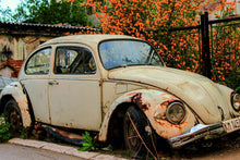 Lade das Bild in den Galerie-Viewer, Wandbild VW KÄFER Fototapete Poster XL Tapete Oldtimer wa66LI
