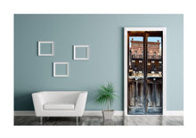 Lade das Bild in den Galerie-Viewer, Türtapete Hotel USA  selbstklebend Tür Fenster Salon antik 1785-2
