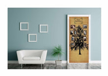 Lade das Bild in den Galerie-Viewer, Türposter Stammbaum Familie selbstgestalten Türtapete selbstklebend 1001

