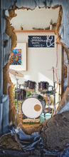 Lade das Bild in den Galerie-Viewer, Türtapete Schlagzeug Türposter   selbstklebend  Musik Wand Schall Laut OK

