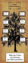 Lade das Bild in den Galerie-Viewer, Türposter Stammbaum Familie selbstgestalten Türtapete selbstklebend 1001

