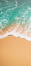 Lade das Bild in den Galerie-Viewer, Türtapete Meer Türposter   selbstklebend Schaum Strand Sand Urlaub türkis 1132
