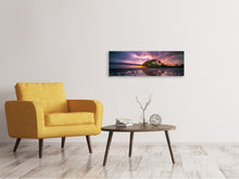 Lade das Bild in den Galerie-Viewer, Leinwandbild Panorama Faszinierende Landschaft am Meer

