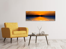 Lade das Bild in den Galerie-Viewer, Leinwandbild Panorama Fantastische Abendstimmung
