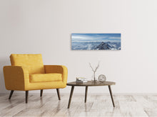 Lade das Bild in den Galerie-Viewer, Leinwandbild Panorama Über den Gipfeln
