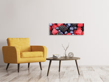 Lade das Bild in den Galerie-Viewer, Leinwandbild Panorama Fruchtige Beeren
