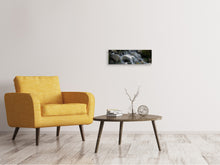 Lade das Bild in den Galerie-Viewer, Leinwandbild Panorama Inspiration Wasserfall
