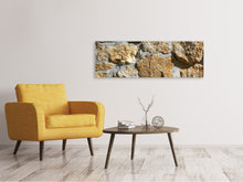 Lade das Bild in den Galerie-Viewer, Leinwandbild Panorama XL Steine
