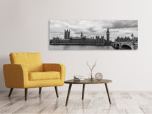 Lade das Bild in den Galerie-Viewer, Leinwandbild Panorama Wolken über London
