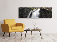 Lade das Bild in den Galerie-Viewer, Leinwandbild Panorama Der Gollinger Wasserfall
