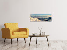 Lade das Bild in den Galerie-Viewer, Leinwandbild Panorama Über den Wolken im Schnee
