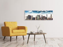 Lade das Bild in den Galerie-Viewer, Leinwandbild Panorama NYC From The Other Side
