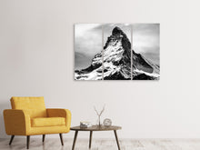 Lade das Bild in den Galerie-Viewer, Leinwandbild 3-teilig Das prachtvolle Matterhorn
