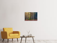 Lade das Bild in den Galerie-Viewer, Leinwandbild 3-teilig Alleine im Wald
