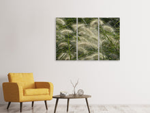 Lade das Bild in den Galerie-Viewer, Leinwandbild 3-teilig Ziergrass im Wind
