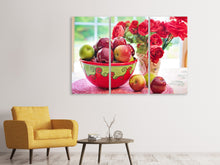 Lade das Bild in den Galerie-Viewer, Leinwandbild 3-teilig Süsse Äpfel
