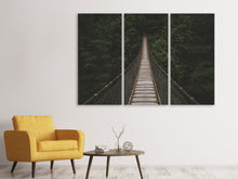 Lade das Bild in den Galerie-Viewer, Leinwandbild 3-teilig Spannende Brücke
