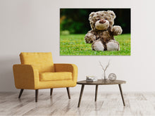 Lade das Bild in den Galerie-Viewer, Leinwandbild Happy Teddybär
