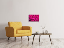 Lade das Bild in den Galerie-Viewer, Leinwandbild Rosenblüten in pink
