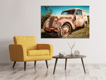 Lade das Bild in den Galerie-Viewer, Leinwandbild Oldtimer mit Rost
