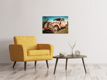 Lade das Bild in den Galerie-Viewer, Leinwandbild Oldtimer mit Rost
