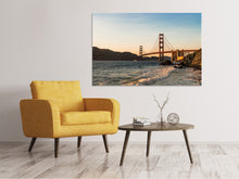 Lade das Bild in den Galerie-Viewer, Leinwandbild An der Golden Gate Brücke
