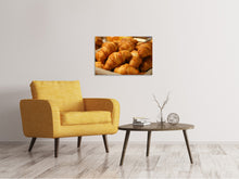 Lade das Bild in den Galerie-Viewer, Leinwandbild Frische Croissants
