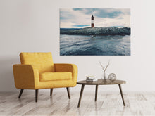 Lade das Bild in den Galerie-Viewer, Leinwandbild Der Leuchtturm am Meer
