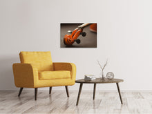 Lade das Bild in den Galerie-Viewer, Leinwandbild Close up Geige
