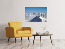 Lade das Bild in den Galerie-Viewer, Leinwandbild Fantastischer Ausblick auf die Gipfel
