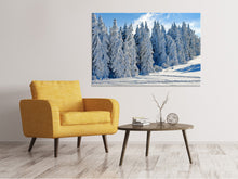 Lade das Bild in den Galerie-Viewer, Leinwandbild Schöne Winterlandschaft
