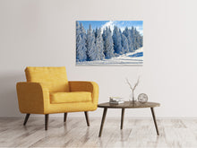 Lade das Bild in den Galerie-Viewer, Leinwandbild Schöne Winterlandschaft
