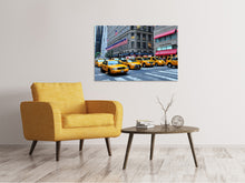 Lade das Bild in den Galerie-Viewer, Leinwandbild Manhattan - Taxi bitte

