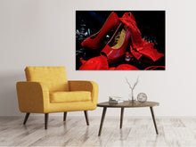 Lade das Bild in den Galerie-Viewer, Leinwandbild Rote High Heels
