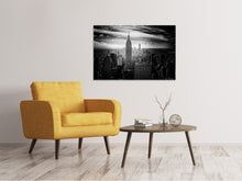 Lade das Bild in den Galerie-Viewer, Leinwandbild Empire State Building sw
